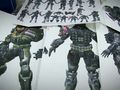Halo Reach - Las figuras
